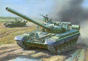 модель Основной боевой танк Т-80Б